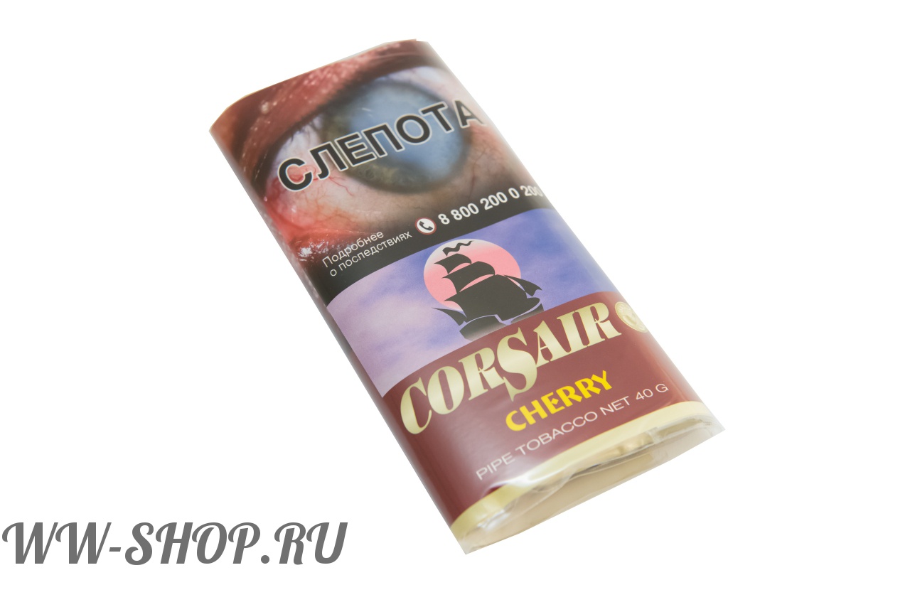 табак трубочный corsair- вишня (cherry) 40 гр Одинцово