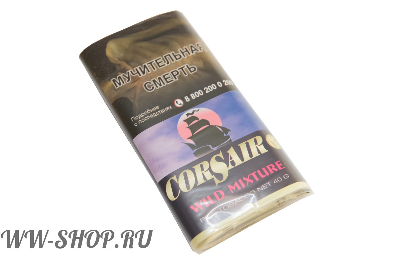 табак трубочный corsair- дикая смесь (wild mixture) 40гр Одинцово
